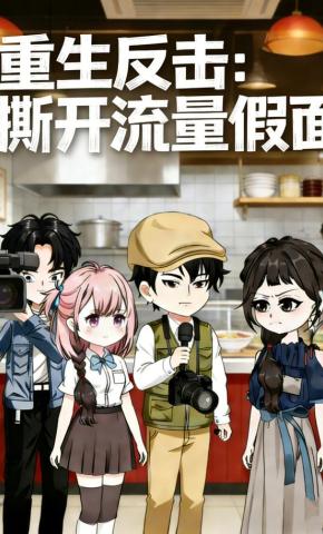 短剧《重生反击：撕开流量假面》海报