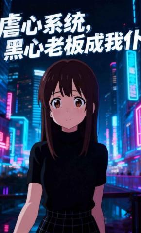 短剧《虐心系统，黑心老板成我仆》海报