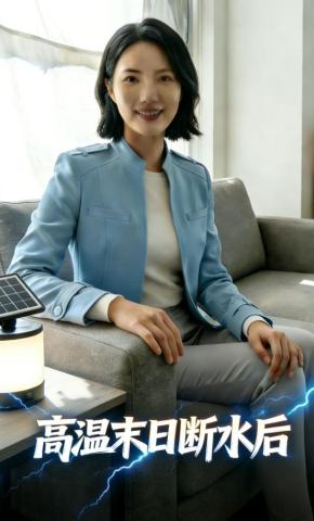 短剧《高温末日断水后》海报