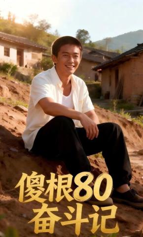 短剧《傻根80奋斗记》海报