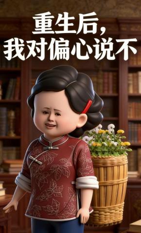 短剧《重生后，我对偏心说不》海报