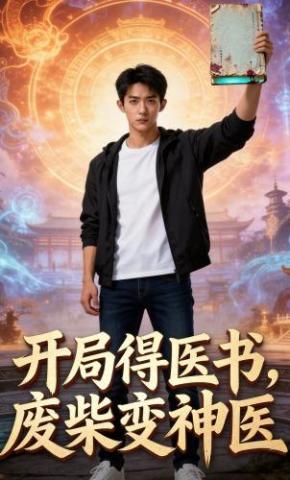 短剧《开局得医书，废柴变神医》海报