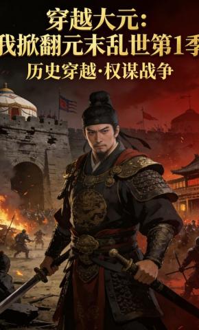 短剧《穿越大元：我掀翻元末乱世第1季》海报