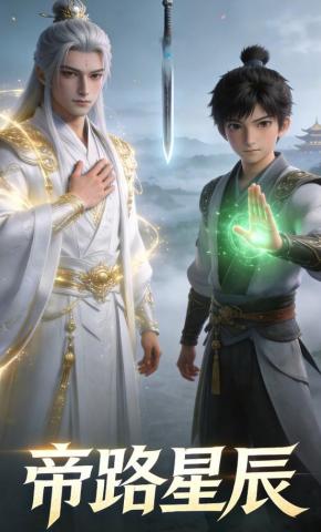 短剧《帝路星辰》海报