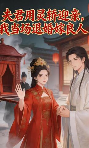 短剧《夫君用灵轿迎亲，我当场退婚嫁良人》海报