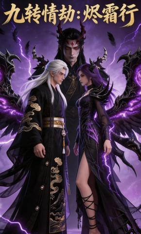 短剧《九转情劫：烬霜行》海报