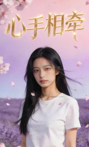 短剧《心手相牵》海报