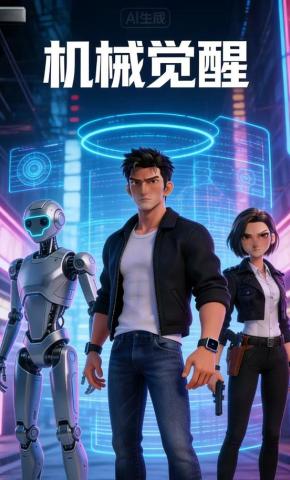 短剧《机械觉醒》海报