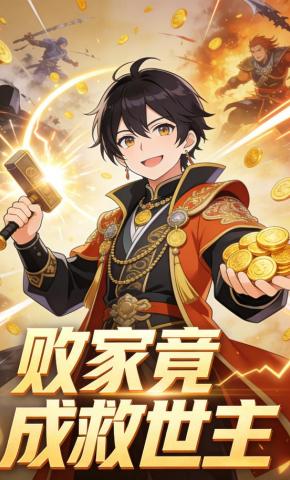 短剧《败家竟成救世主》海报