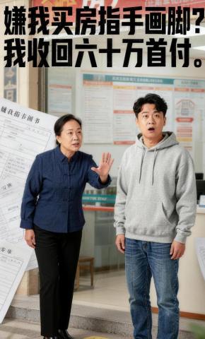 短剧《嫌我买房指手画脚？我收回六十万首付》海报