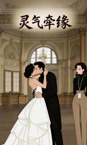 短剧《灵气牵缘》海报