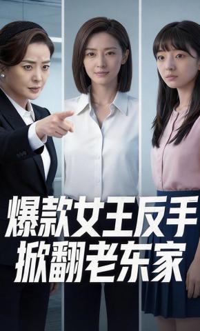 短剧《爆款女王：反手掀翻老东家》海报