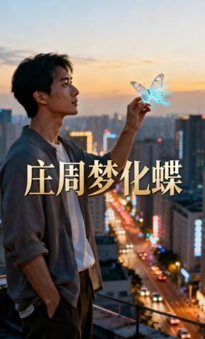 短剧《庄周梦化蝶》海报