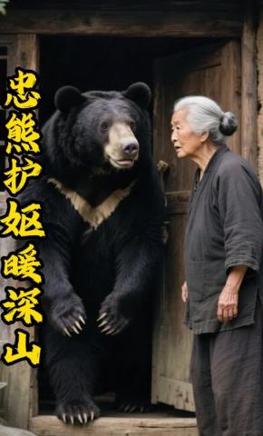 短剧《忠熊护妪暖深山》海报
