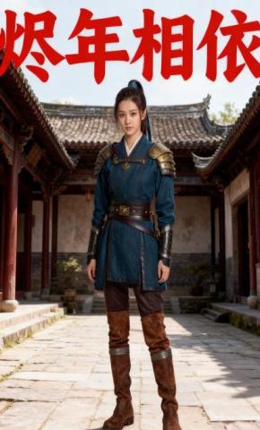 短剧《烬年相依》海报