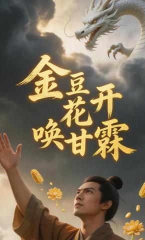 短剧《金豆花开唤甘霖》海报