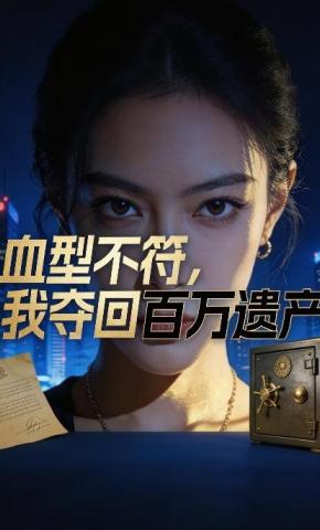 短剧《血型不符，我夺回百万遗产》海报