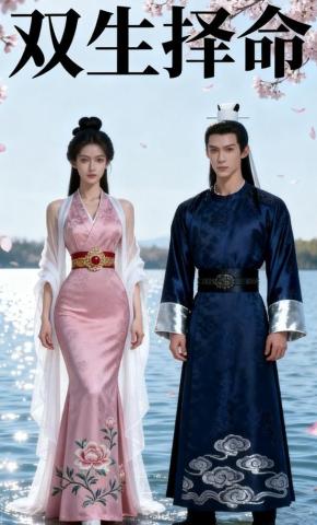短剧《双生择命》海报