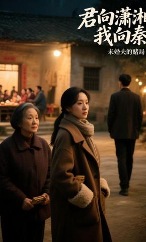 短剧《君向潇湘我向秦，未婚夫的赌局》海报