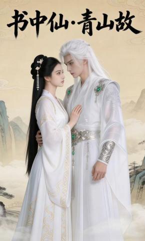 短剧《书中仙·青山故》海报