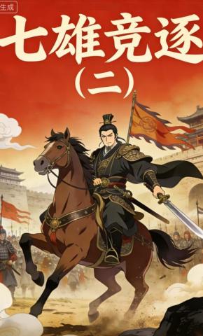 短剧《七雄竞逐（二）》海报