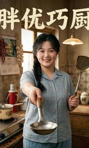 短剧《胖优巧厨》海报