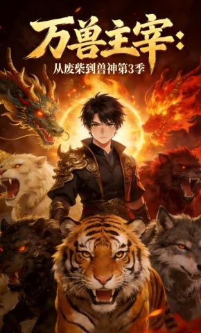 短剧《万兽主宰：从废柴到兽神第3季》海报