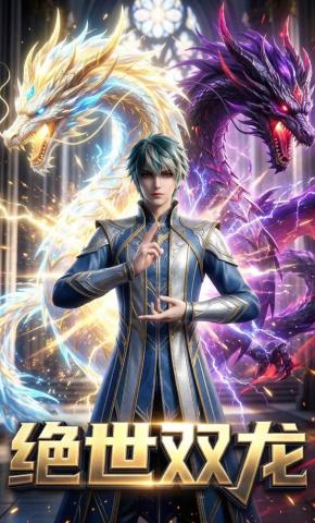 短剧《绝世双龙》海报