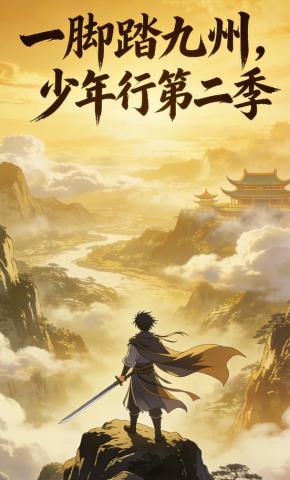 短剧《一脚踏九州，少年行第二季》海报