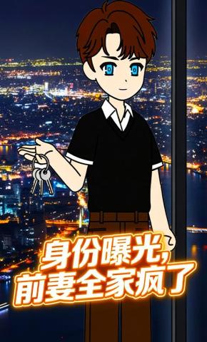 短剧《身份曝光，前妻全家疯了》海报