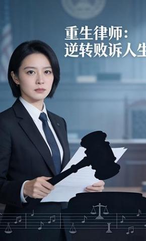 短剧《重生律师：逆转败诉人生》海报