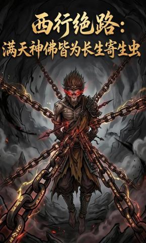 短剧《西行绝路：满天神佛皆为长生寄生虫》海报