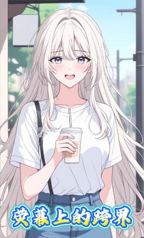 短剧《荧幕上的跨界》海报