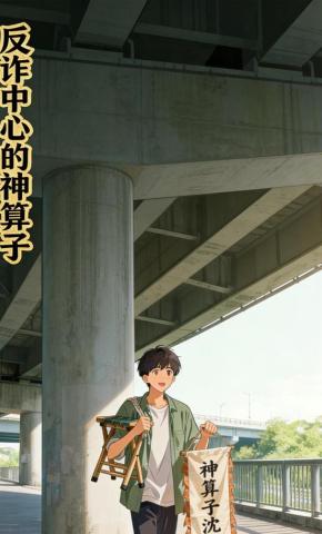 短剧《反诈中心的神算子》海报