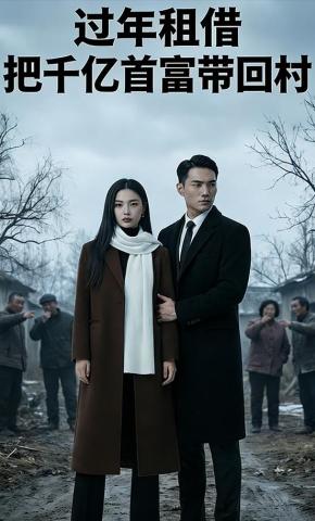 短剧《过年租借：把千亿首富带回村》海报