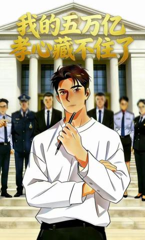 短剧《我的五万亿孝心藏不住了》海报