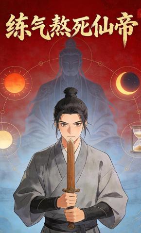 短剧《练气熬死仙帝》海报