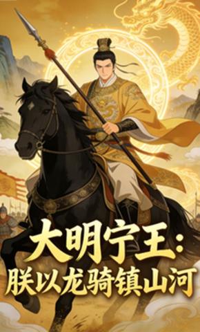 短剧《大明宁王：朕以龙骑镇山河》海报