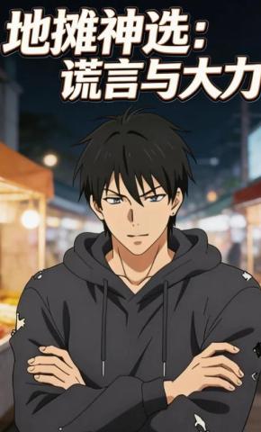 短剧《地摊神选：谎言与大力》海报