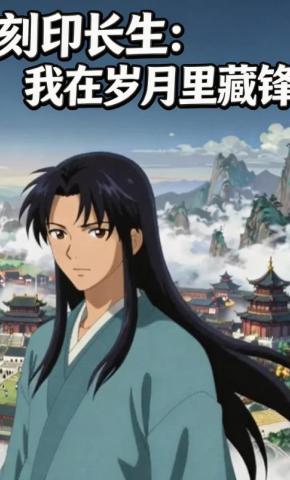 短剧《刻印长生：我在岁月里藏锋》海报