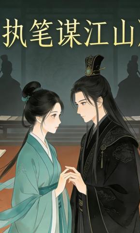 短剧《执笔谋江山》海报