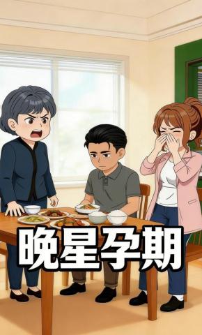 短剧《晚星孕期》海报