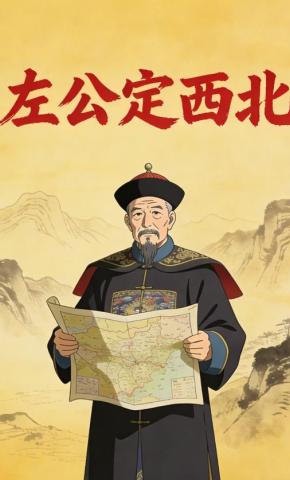 短剧《左公定西北》海报