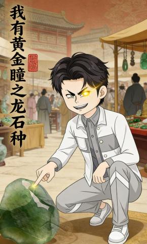 短剧《我有黄金瞳之龙石种》海报