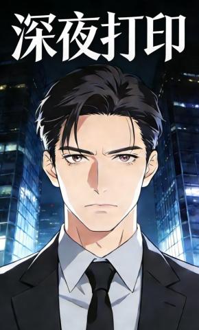 短剧《深夜打印》海报