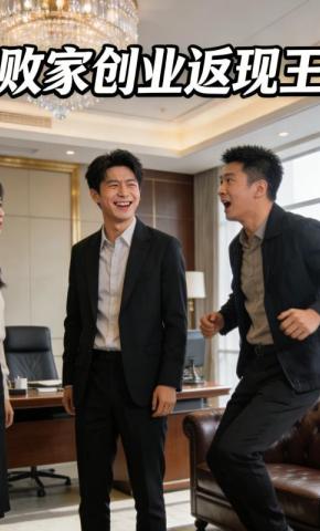 短剧《败家创业返现王》海报