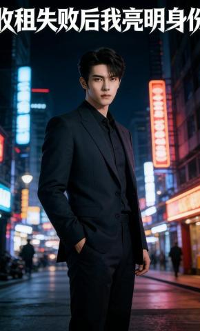 短剧《收租失败后我亮明身份》海报