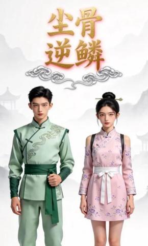 短剧《尘骨逆鳞》海报