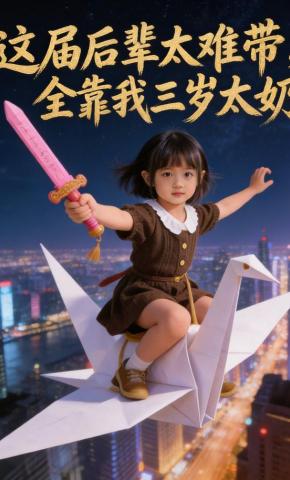 短剧《这届后辈太难带，全靠我三岁太奶》海报