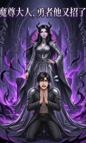 短剧《魔尊大人，勇者他又招了！！》海报